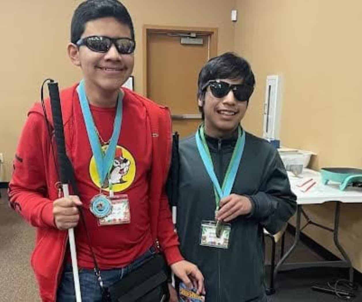 Clasifican dos estudiantes de McAllen ISD a Braille Desafío