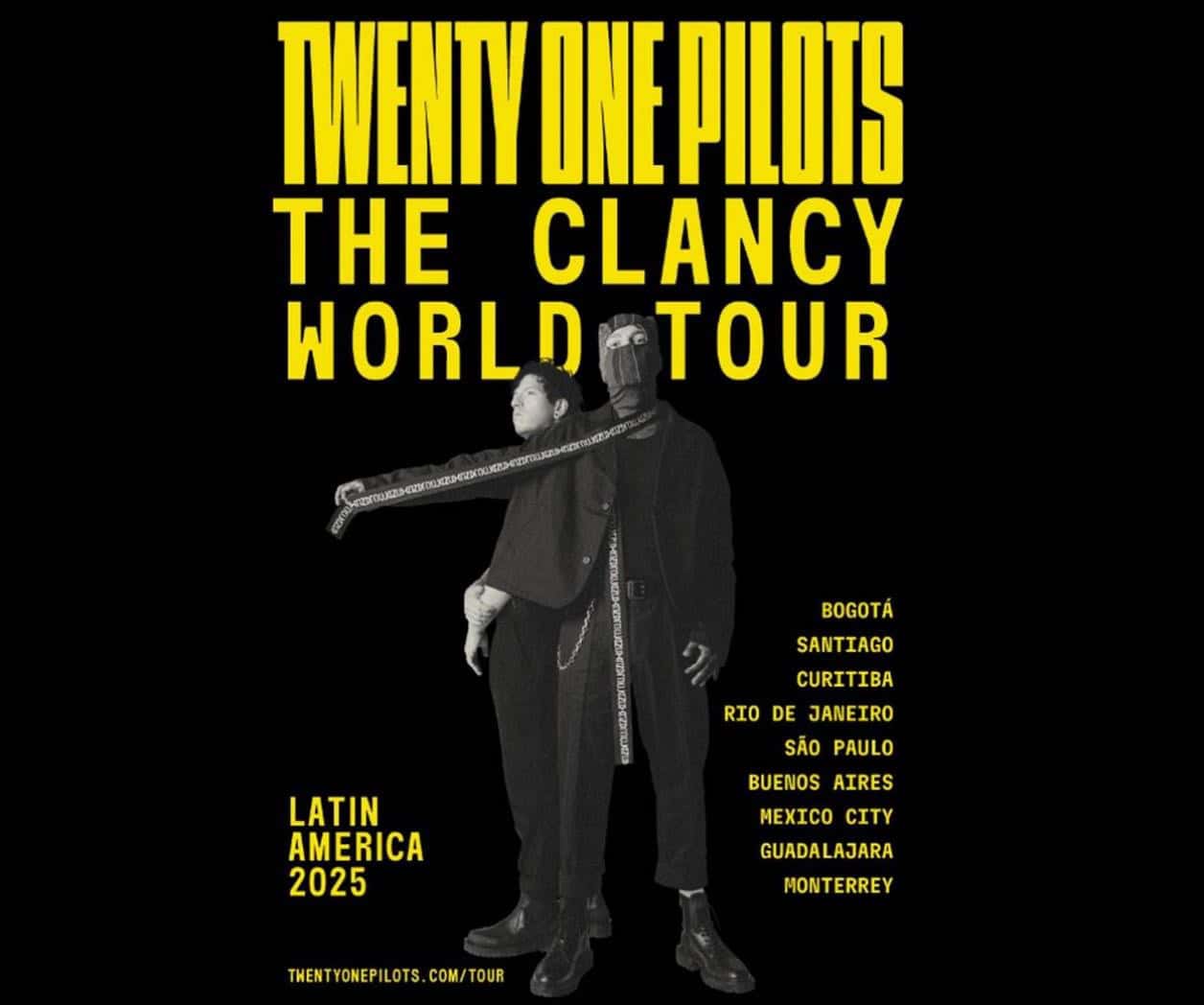 Anuncian gira de Twenty One Pilots en México