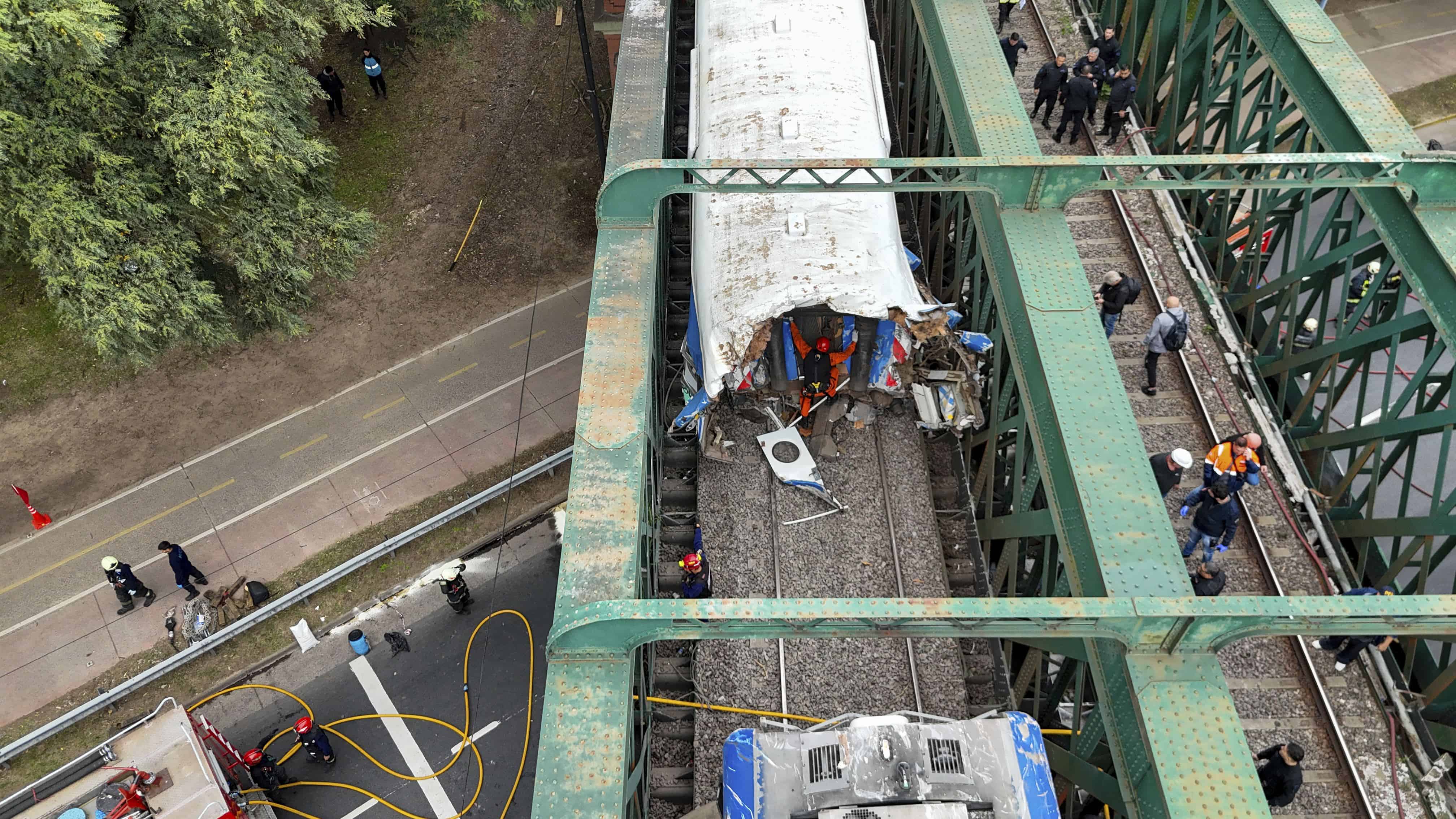 Accidente de tren en Buenos Aires deja 60 personas heridas