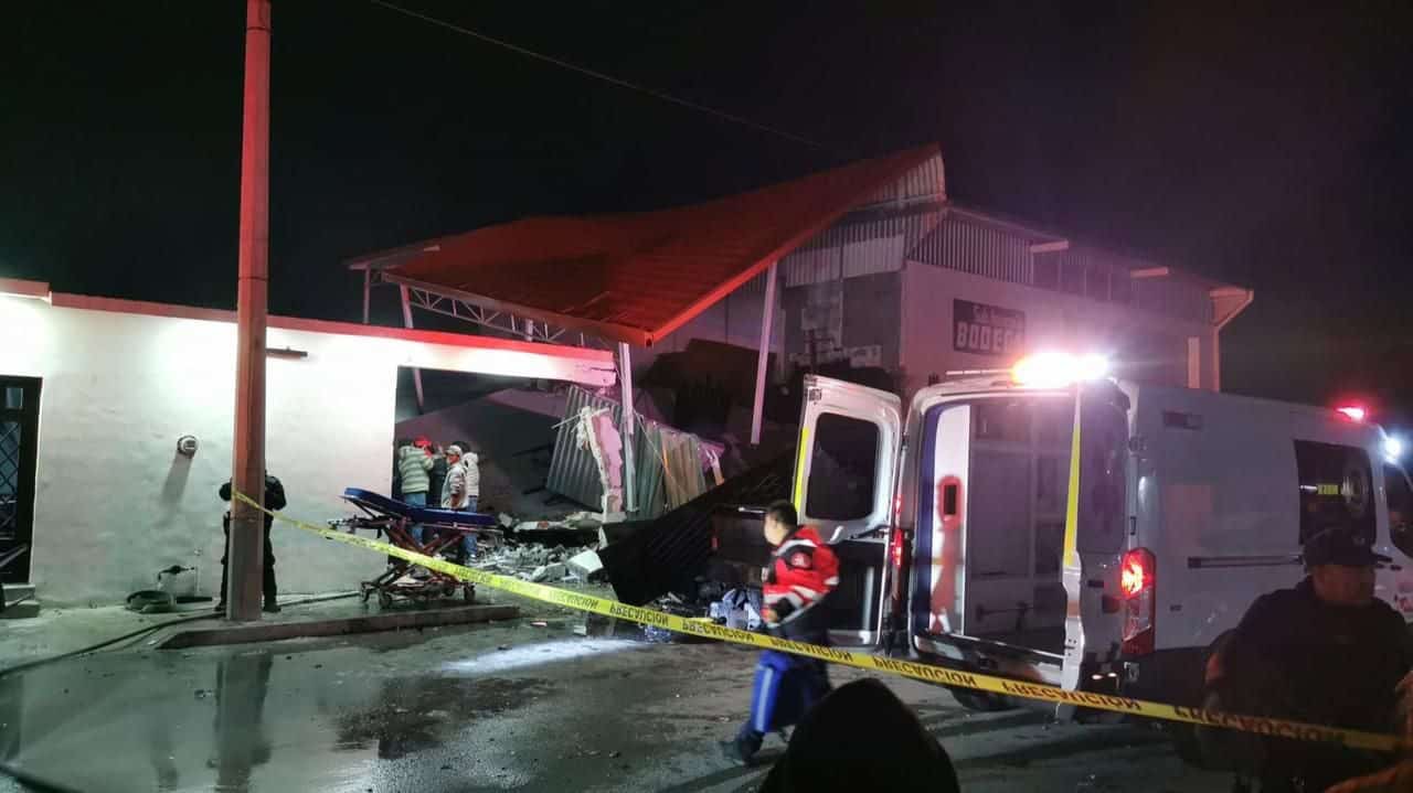 Explosión de edificio en Mante deja dos muertos y tres heridos