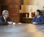 Sheinbaum se reúne con líder de La Francia Insumisa
