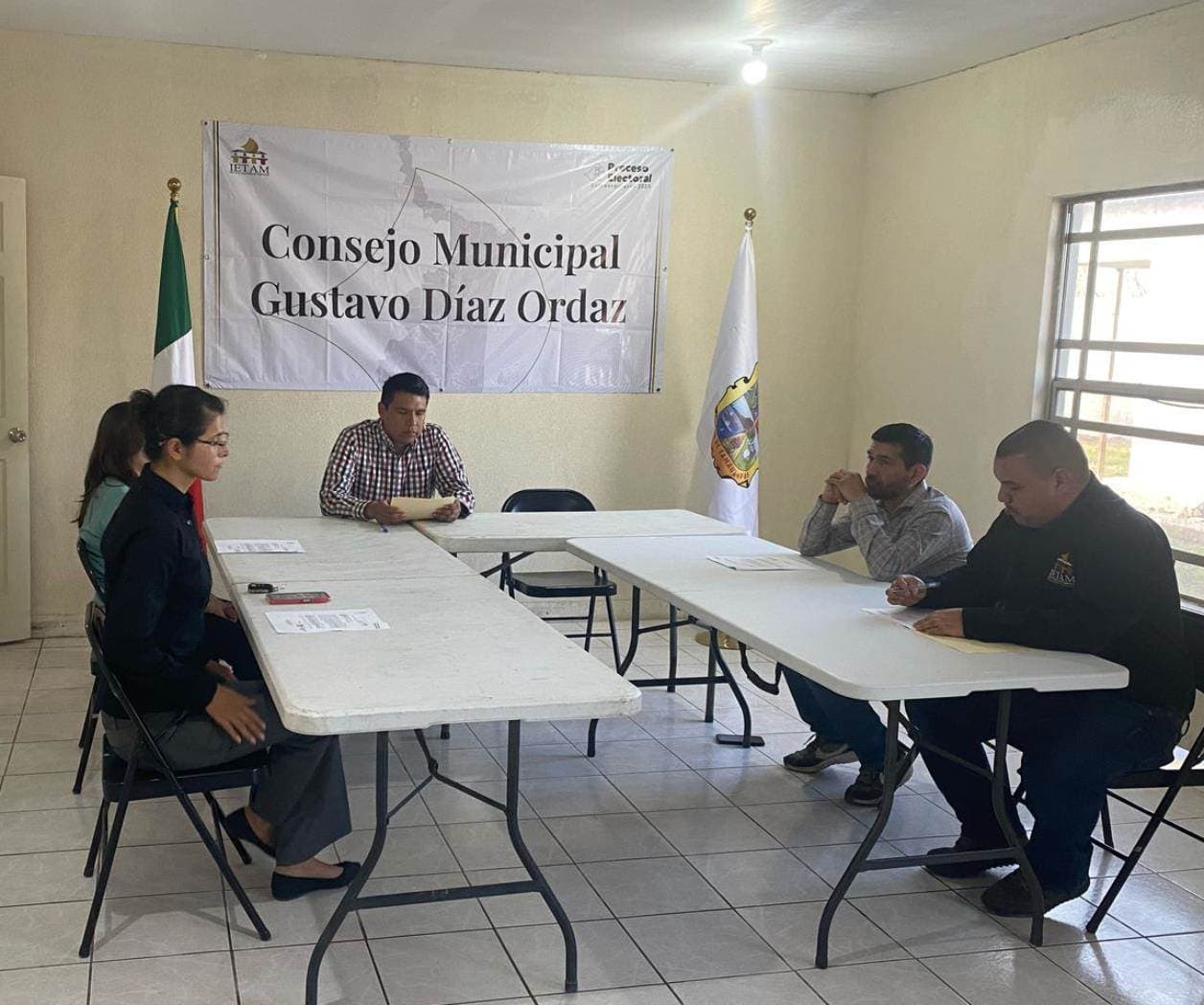 Instalación del Consejo Municipal Electoral en Díaz Ordaz