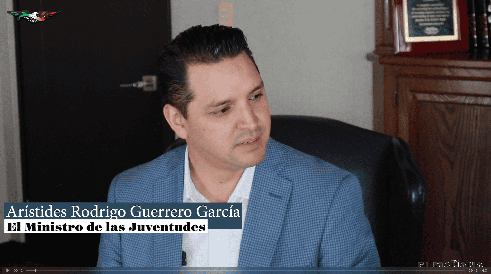 ‘El Ministro de las Juventudes’: Gastará suela y saliva Arístides Guerrero García, al recorrer todo el país
