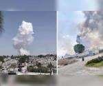 Reportan explosión de pirotecnia en La Saucera, en Tultepec
