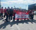 Marchan maestros contra reforma a Ley del ISSSTE en Reynosa
