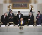 Cumbre en la Casa Blanca: Apoya Trump industria de las criptomonedas