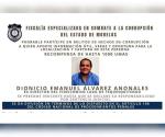 Ofrecen recompensa por ex colaborador de Cuau