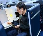 Detalles del viaje de Gerardo Fernández Noroña a París en Business Class