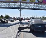 Caos en Carretera Río Bravo-Reynosa: Choca y vuelca