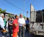 Dan atención médica a familias de zonas inundadas en Reynosa