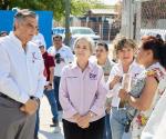 Entrega Américo Villarreal apoyos a familias afectadas por lluvias en Reynosa