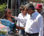 Reynosa |Entrevista del gobernador Américo Villarreal en la colonia Juan Escutia
