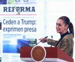 Rechaza que México ceda ante Trump por agua