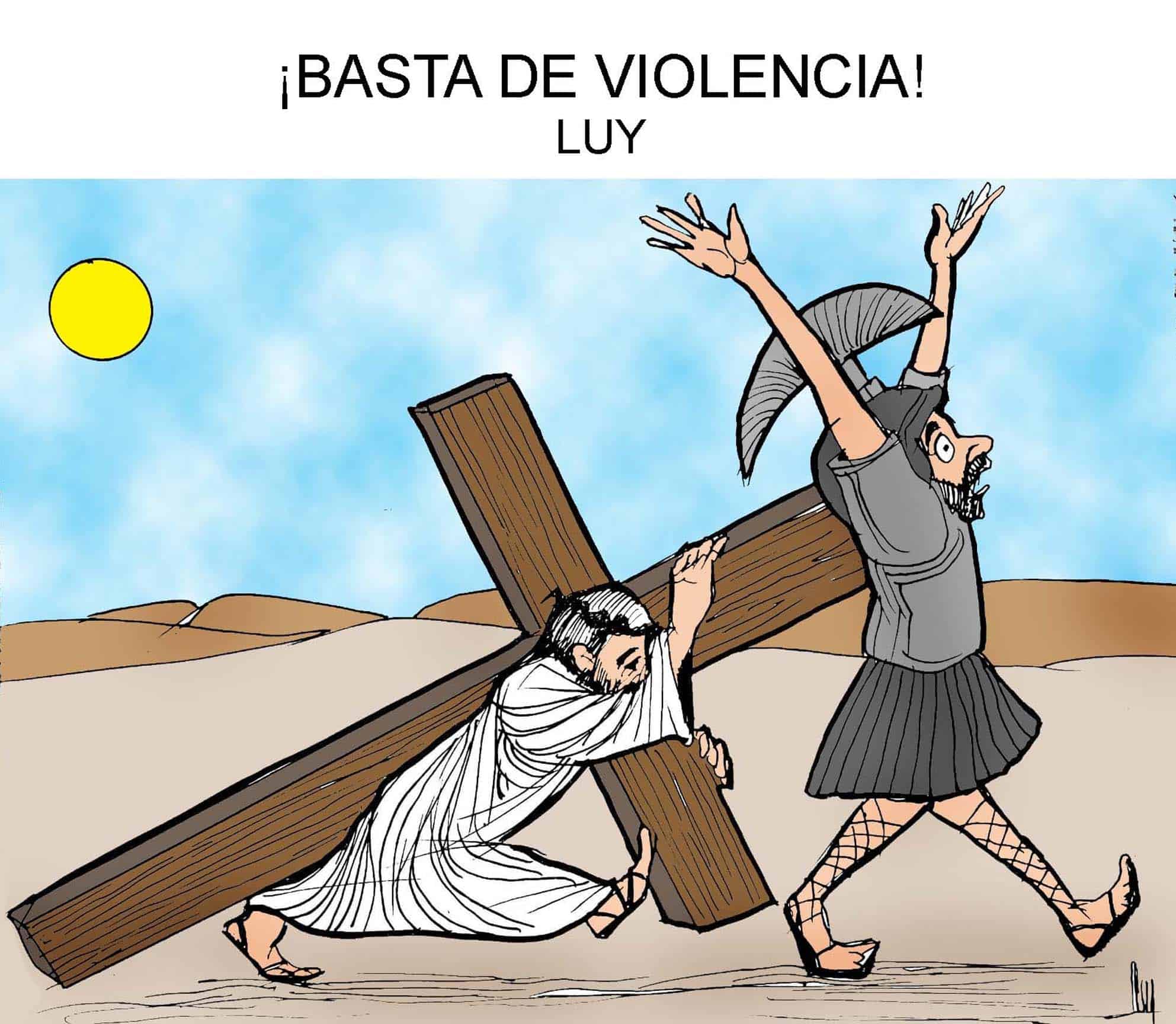 ¡Basta de violencia!