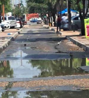 Requiere calle Oaxaca otra repavimentación
