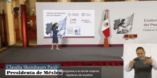 Claudia Sheinbaum Pardo presentó nuevas políticas para mujeres donde contempla la Red Tejedoras de la Patria, 678 Centros Libre, la Línea 079 opción 1 y el registro de Abogadas de las Mujeres