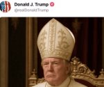Trump bromea con ser Papa y difunde imagen generada con IA