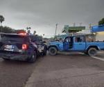 Detienen a 3 durante una persecución