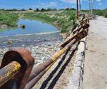 Cae barandal en dren