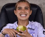 Tunden a Nailea Vidrio por festejar campeonato de Pachuca