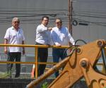 Supervisa Lalo Gattás funcionalidad del 100% de drenes pluviales