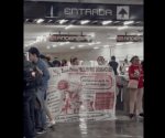 Acciones de la CNTE en estaciones del Metro de la CDMX