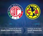 América vs Toluca: Estos son los horarios y días de la final de la Liga Mx