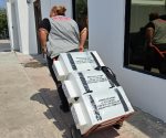 Entrega de paquetes electorales para comicios en Reynosa