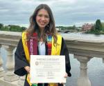 Anapaula Barba Flores se gradúa de Harvard