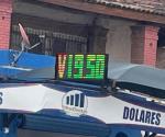 Se mantiene dólar en $19.50 a la venta en la frontera