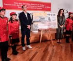 Presentan billete de la Lotería Nacional y libro por Centenario de la LMB