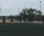 Practican deporte en áreas de abandono en canchas de Carretera Ribereña
