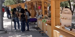 emprendedoras se instalaron alrededor de la plaza principal para ofertar sus producto #shorts #viral