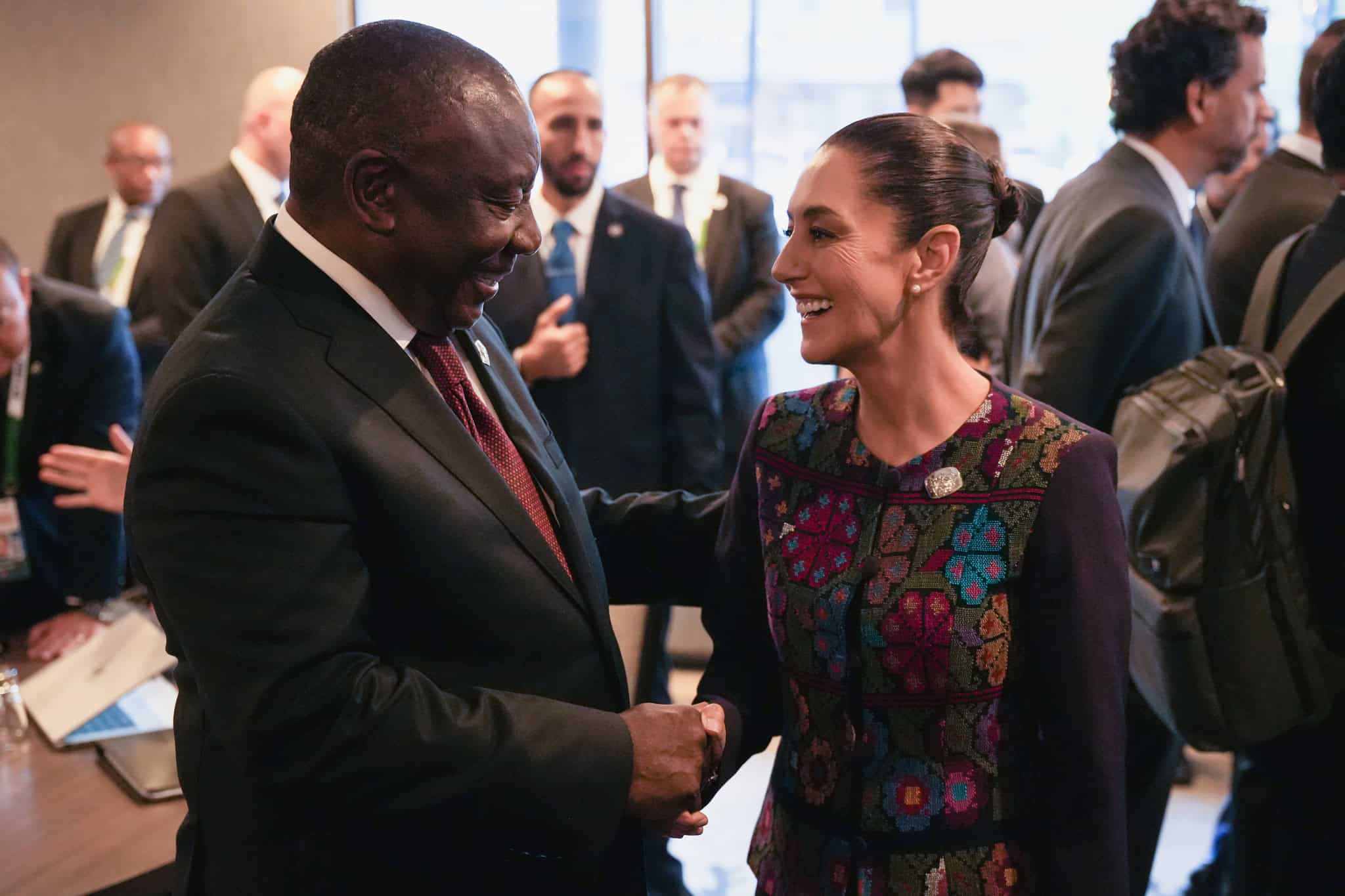 Cyril Ramaphosa, presidente de Sudáfrica.