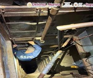 Descubren túnel que conectaba de Baja California a Estados Unidos