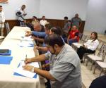 Firman acta del Comité de Salud
