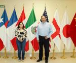 Alcaldesa dialoga con los directivos de maquiladoras