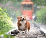 En lluvia: ¿cómo evitar el mal olor en un perro tras los paseos?