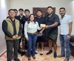 Reafirma Verónica  apoyo a deportistas