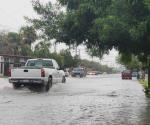 Lluvia de una hora en Valle Hermoso