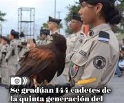 Gradúa V generación de Colegio Militarizado