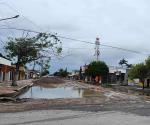 Lluvias paralizan los trabajos de drenaje