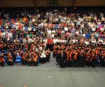 Preside rector graduación en los Cendis UAT