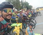 Ciclistas de la ‘Ruta Chichimeca’ llegan a Reynosa