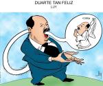 Duarte tan feliz