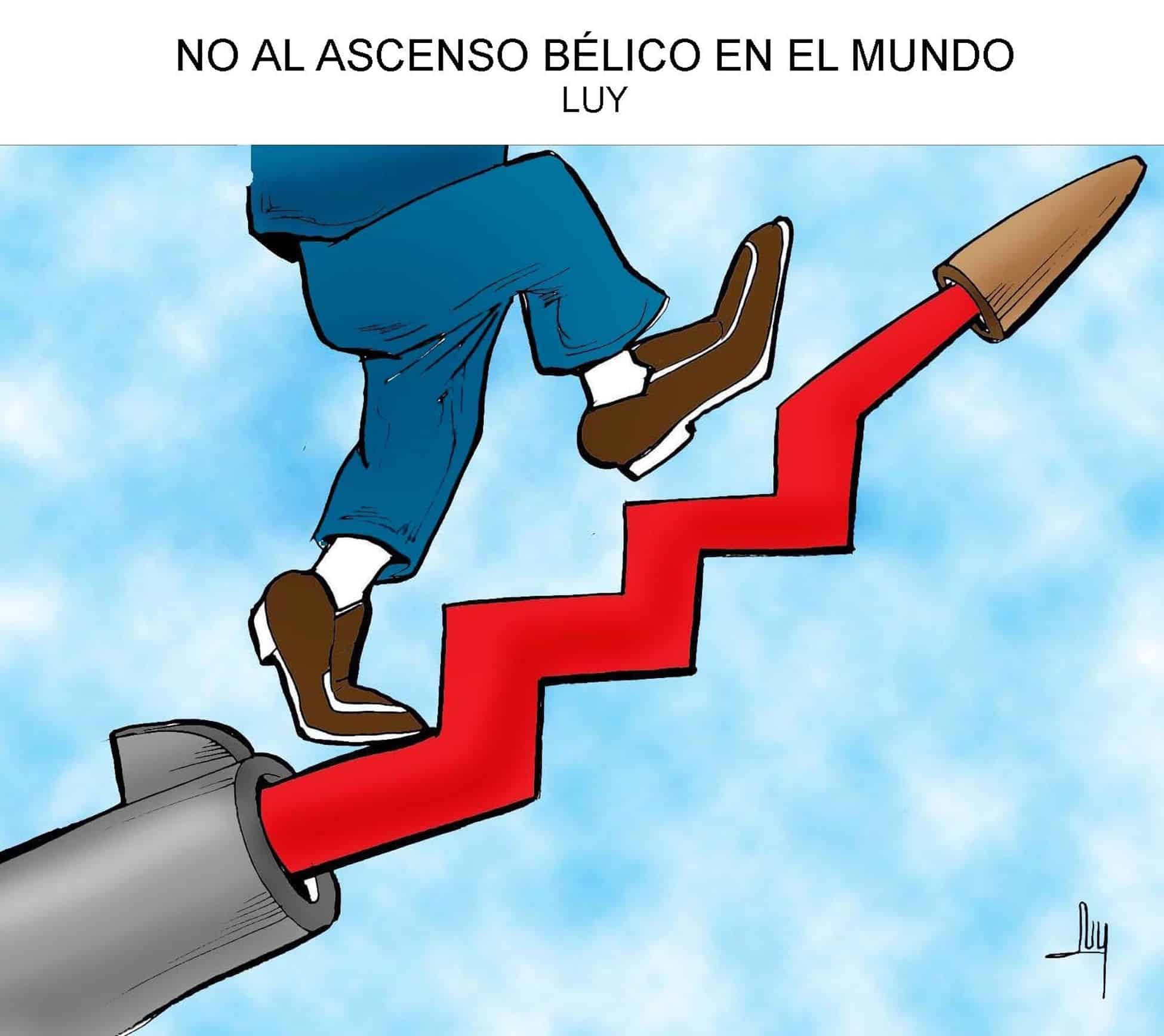 No al ascenso bélico en el mundo No al ascenso bélico en el mundo