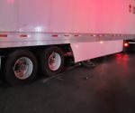 Un motociclista pierde la vida al ser arrollado por un trailer en libramiento Monterrey-Reynosa