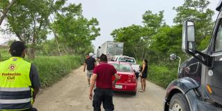 Campesinos cumplen más de 24 horas bloqueando la carretera Victoria–Matamoros