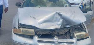Fuerte accidente en la zona centro