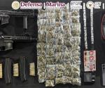 Detienen a 9 en Nuevo León por generar violencia: aseguran armas y drogas